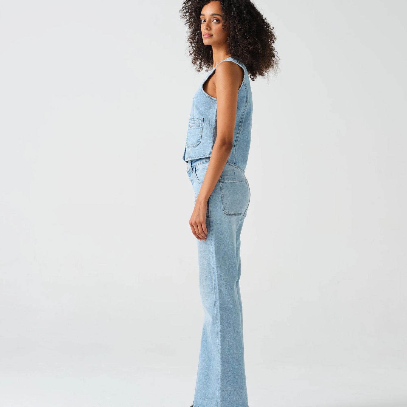 seventy + mochi Queenie Jean Oceanic Blue - Steranko Clothing Manchester