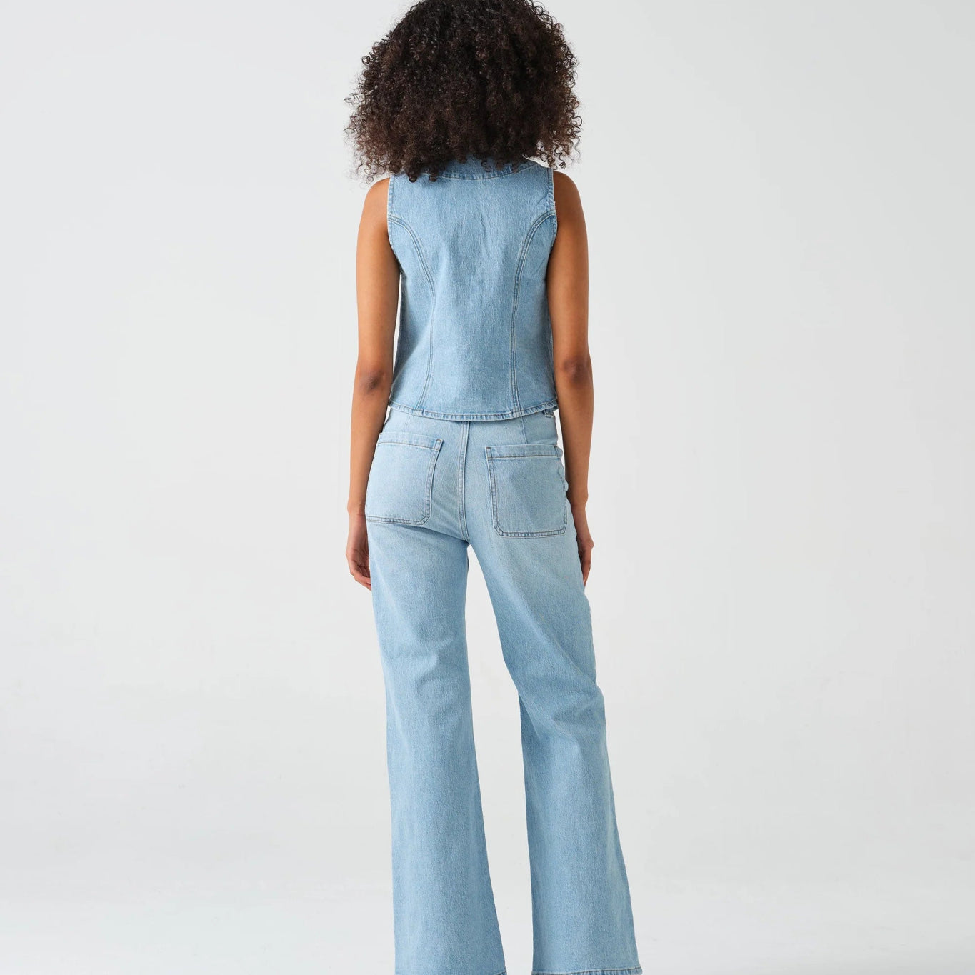 seventy + mochi Queenie Jean Oceanic Blue - Steranko Clothing Manchester