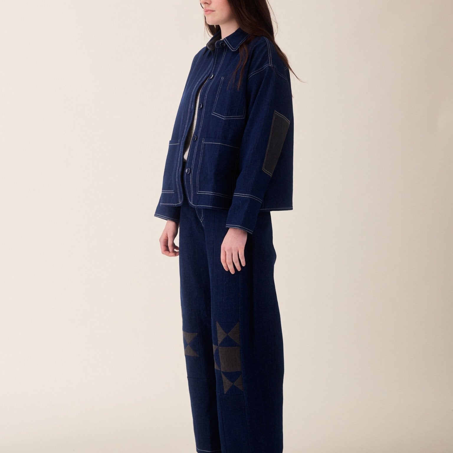 Sideline Frankie Jacket Indigo - Steranko Clothing Manchester