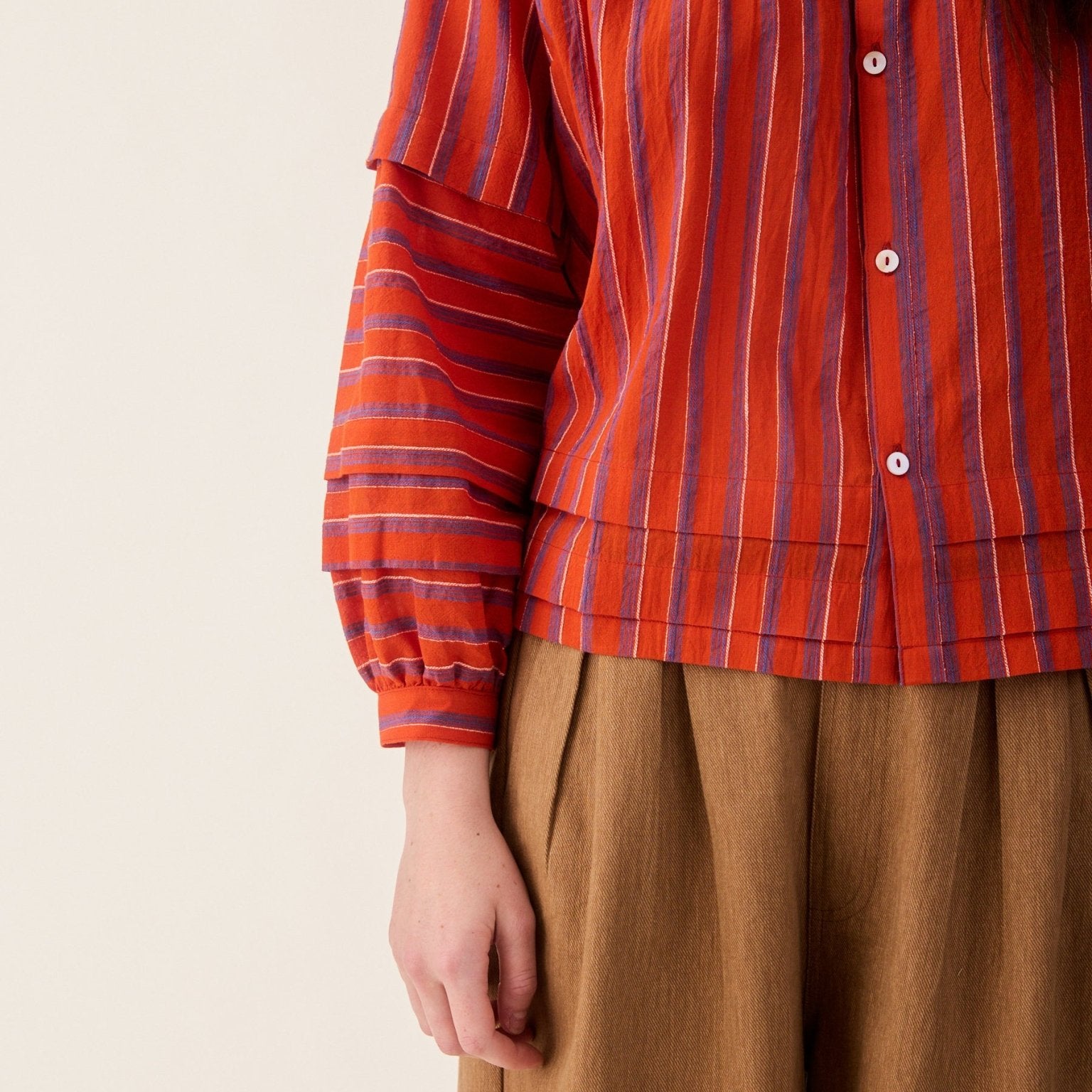 Sideline Lotta Shirt Red Stripe - Steranko Clothing Manchester