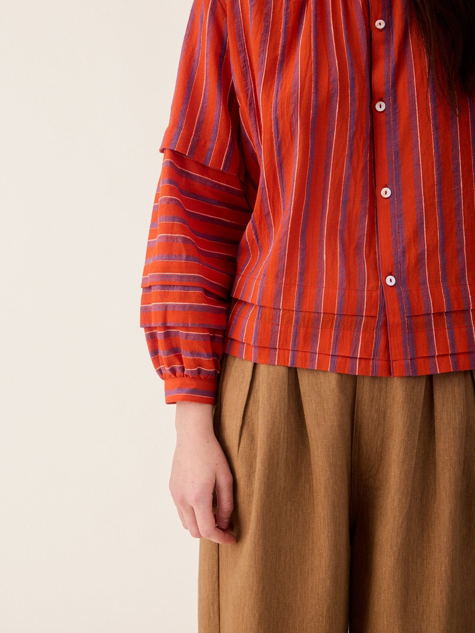 Sideline Lotta Shirt Red Stripe - Steranko Clothing Manchester