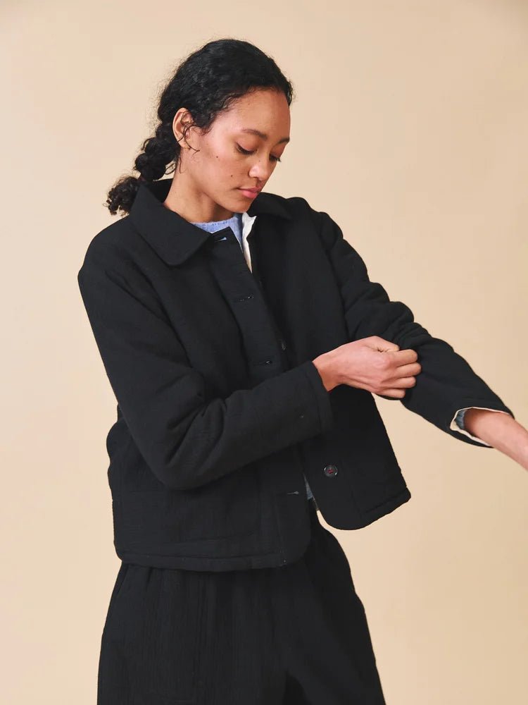 Sideline Molly Jacket Black - Steranko Clothing Manchester