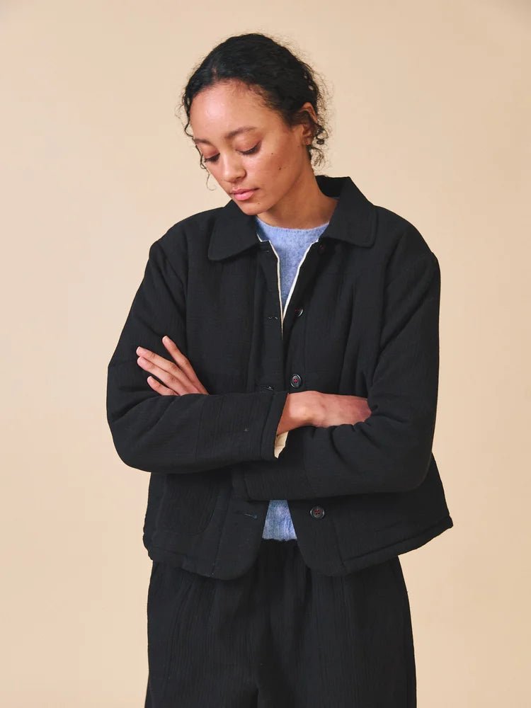 Sideline Molly Jacket Black - Steranko Clothing Manchester