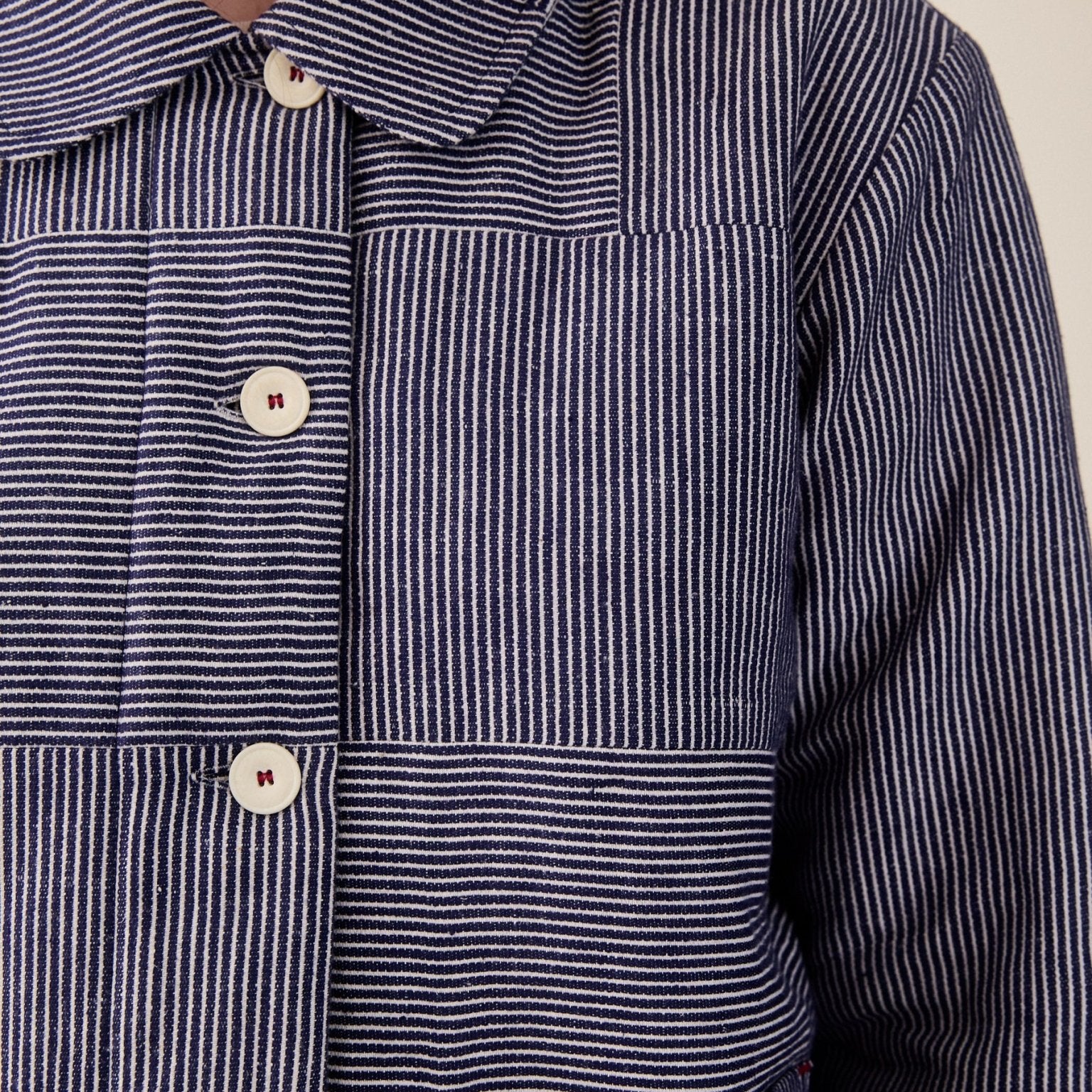 Sideline Molly Jacket Railroad Stripe - Steranko Clothing Manchester