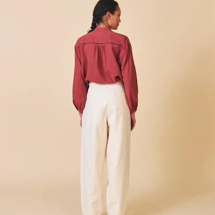 Sideline Pia Jeans Oat - Steranko Clothing Manchester