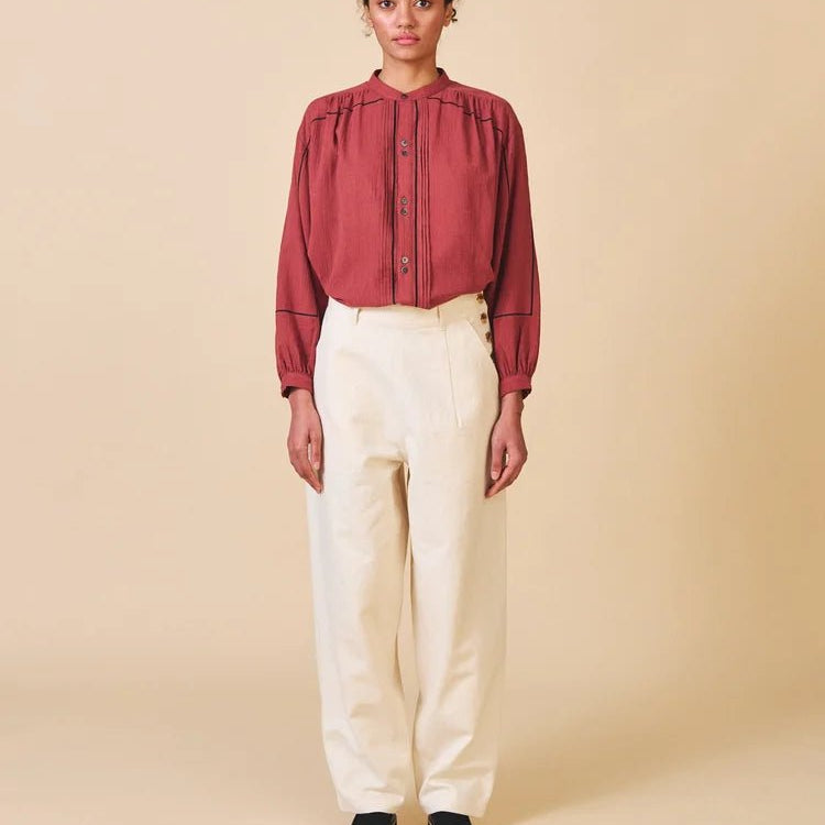 Sideline Pia Jeans Oat - Steranko Clothing Manchester