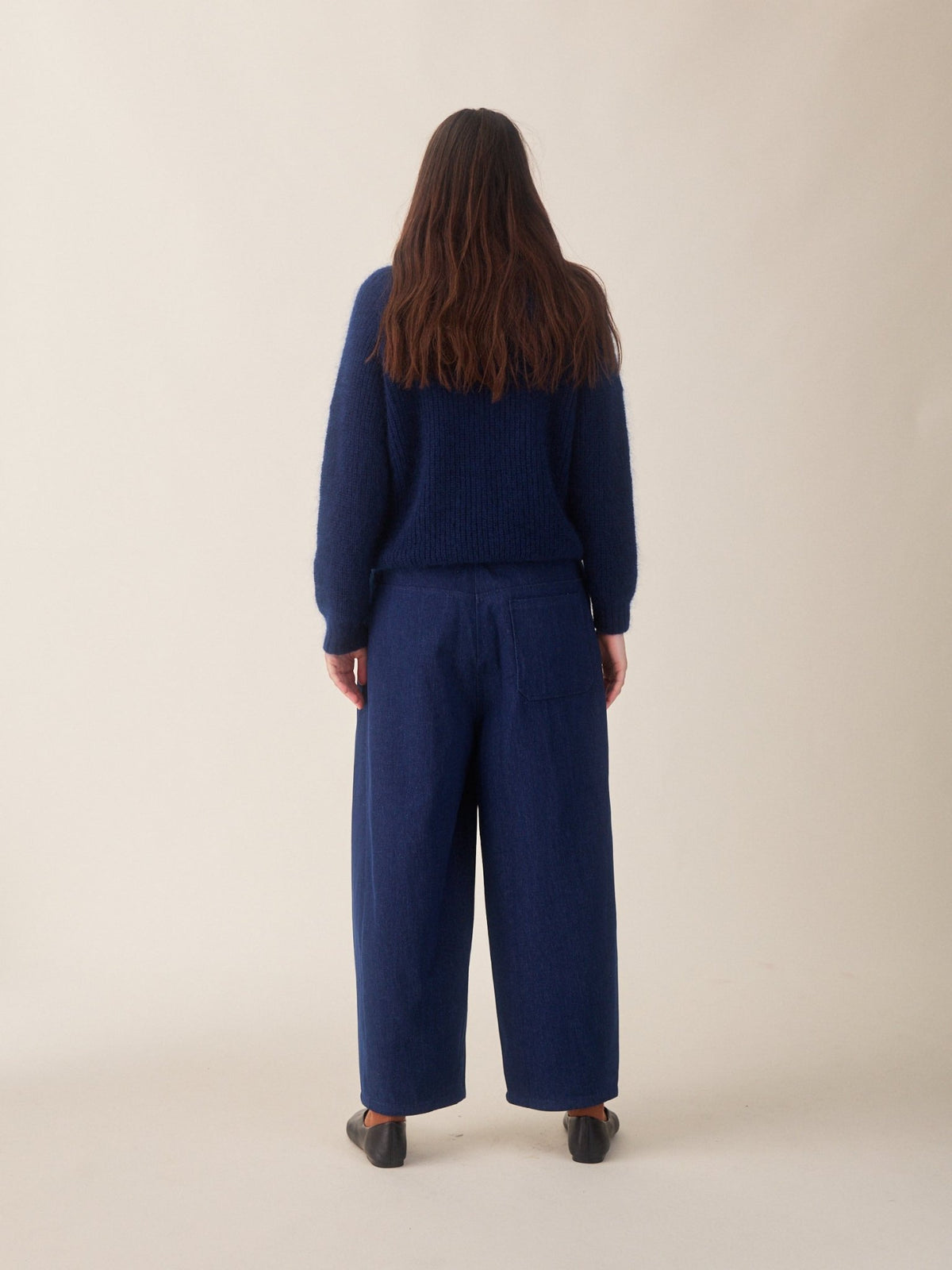 Sideline Poppy Trouser Denim - Steranko Clothing Manchester