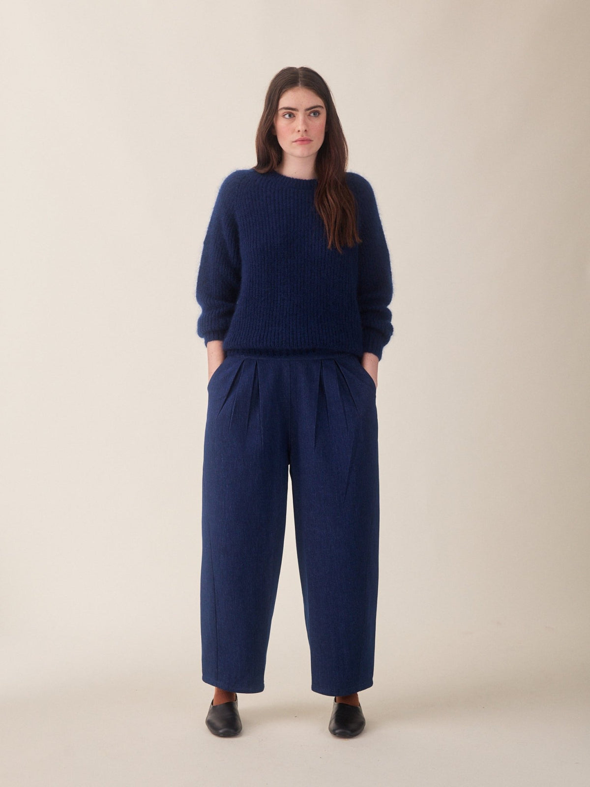 Sideline Poppy Trouser Denim - Steranko Clothing Manchester