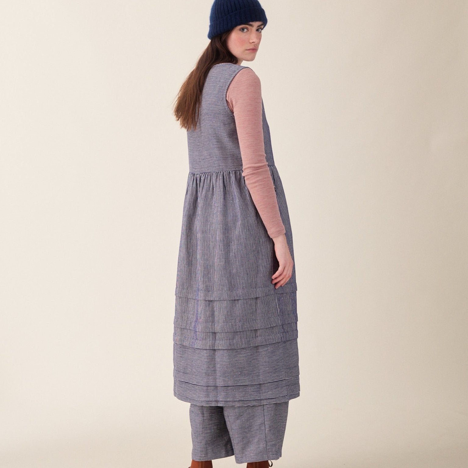 Sideline Robbie Dress Railroad Stripe - Steranko Clothing Manchester