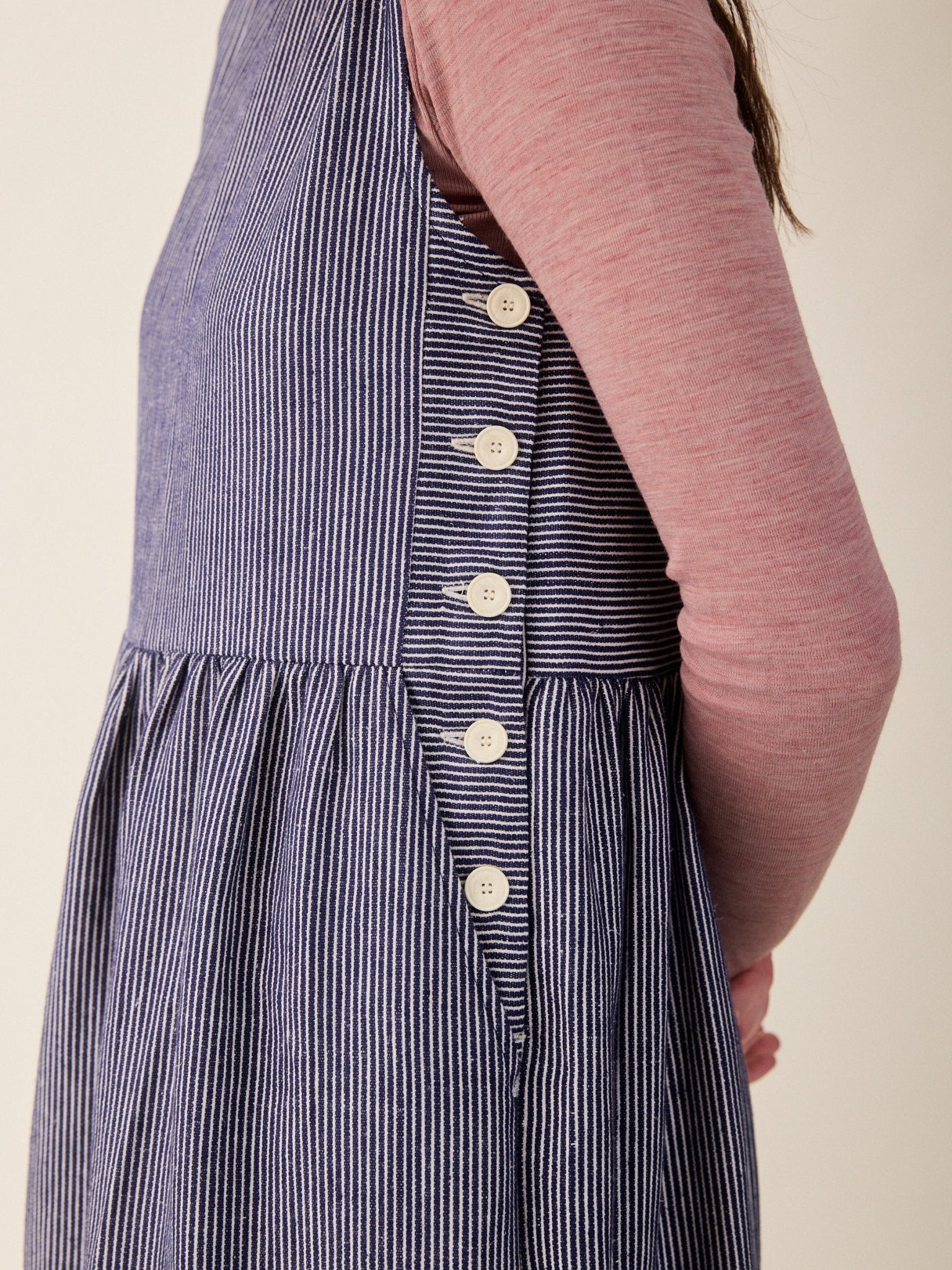 Sideline Robbie Dress Railroad Stripe - Steranko Clothing Manchester