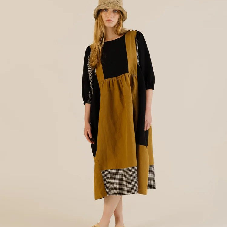 Sideline Winnie Dress Patchwork Mix - Steranko Clothing Manchester