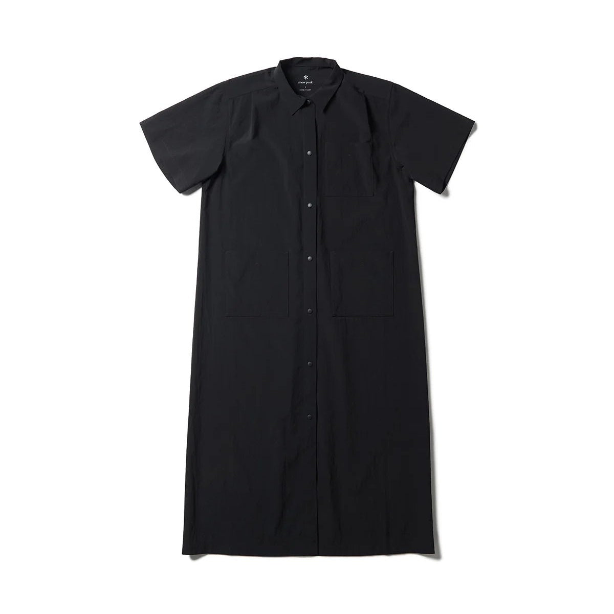 Snow Peak Breathable Quick Dry Dress Black - Steranko Clothing Manchester