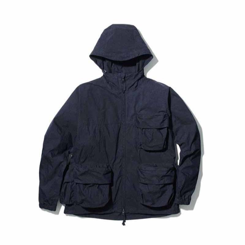 Snow Peak C/N Parka Indigo - Steranko Clothing Manchester