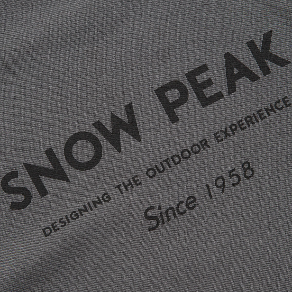 Snow Peak Garment Dyed T-Shirt Dark Green - Steranko Clothing Manchester