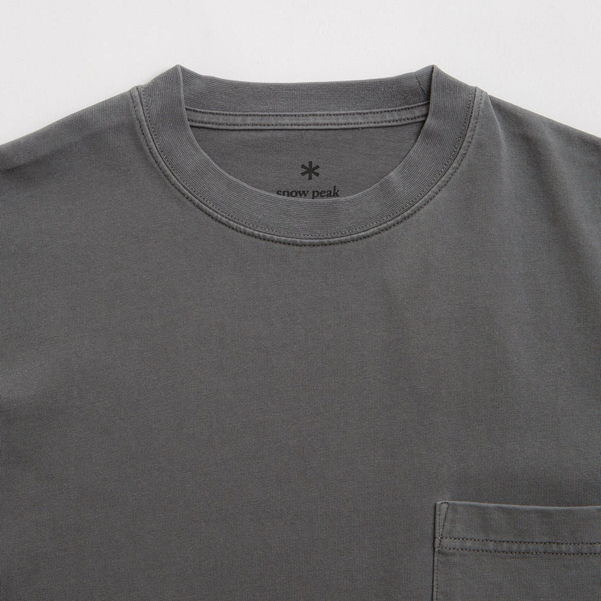 Snow Peak Garment Dyed T-Shirt Dark Green - Steranko Clothing Manchester