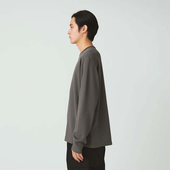 Snow Peak LS Thermal T-Shirt Charcoal - Steranko Clothing Manchester