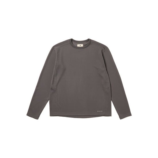 Snow Peak LS Thermal T-Shirt Charcoal - Steranko Clothing Manchester