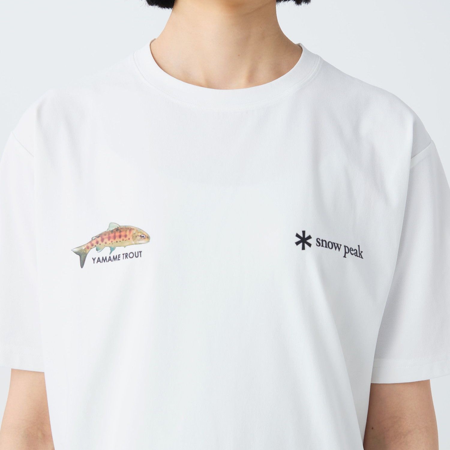 Snow Peak Northland Trout Dry T-Shirt Off - White - Steranko Clothing Manchester