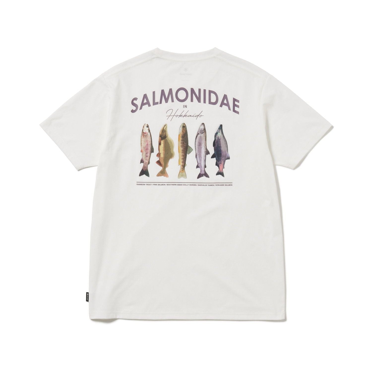 Snow Peak Northland Trout Dry T-Shirt Off - White - Steranko Clothing Manchester