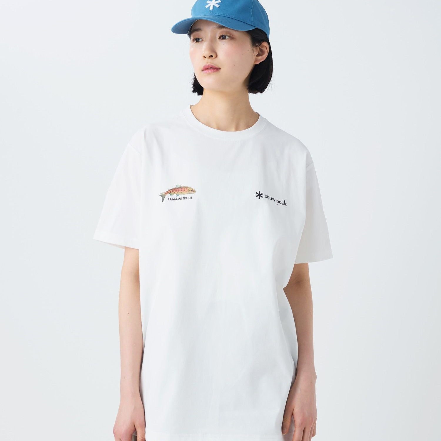 Snow Peak Northland Trout Dry T-Shirt Off - White - Steranko Clothing Manchester