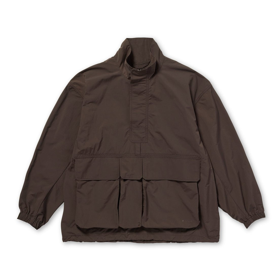 Snow Peak Nylon Double Rip Anorak Dark Brown - Steranko Clothing Manchester
