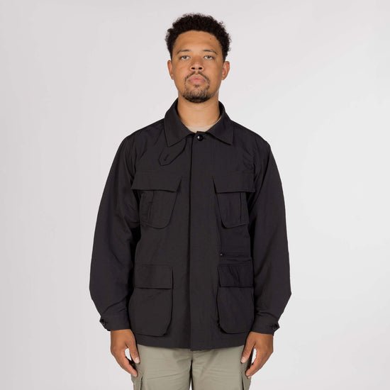 Snow Peak Nylon Washer Jacket Black - Steranko Clothing Manchester
