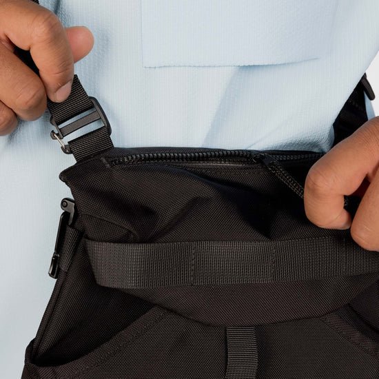 Snow Peak Recycled Cordura Shoulder Bag Black - Steranko Clothing Manchester