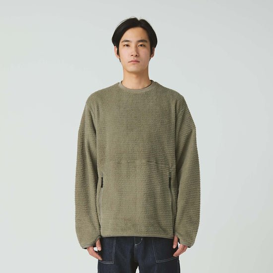 Snow Peak Thermo Control Pullover Grey - Steranko Clothing Manchester