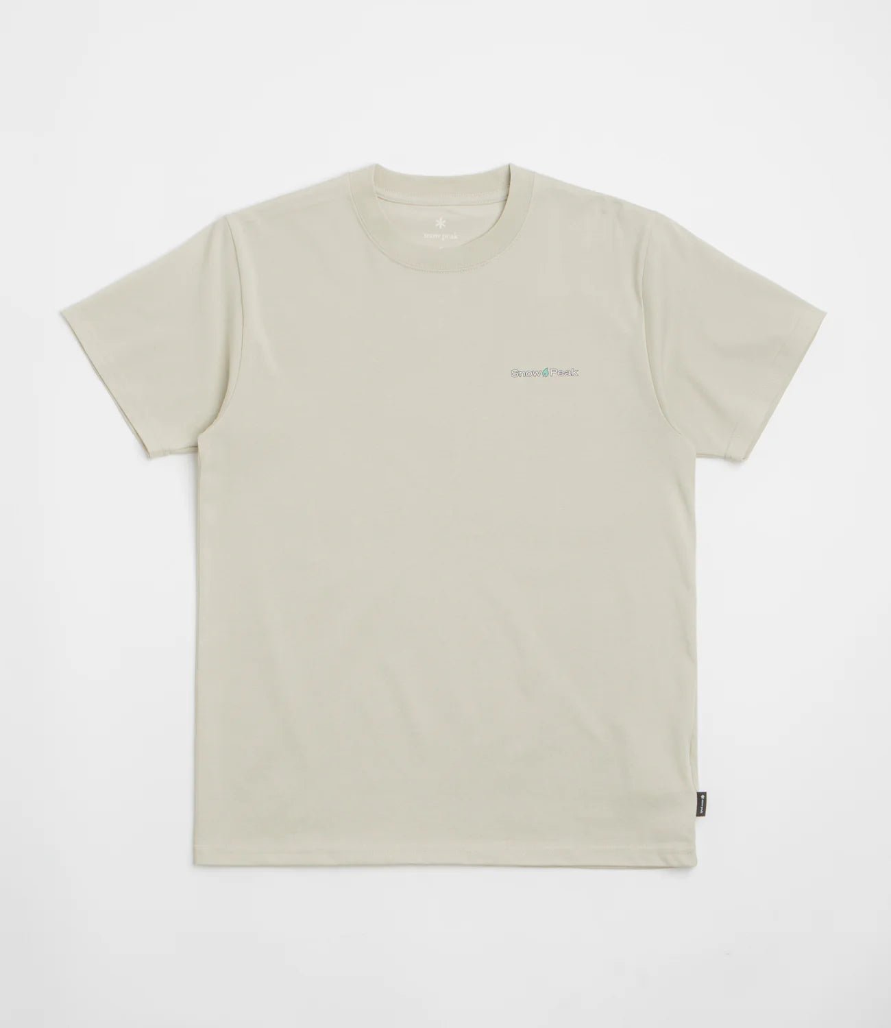 Snow Peak Warm Oneself T-Shirt Light Beige - Steranko Clothing Manchester