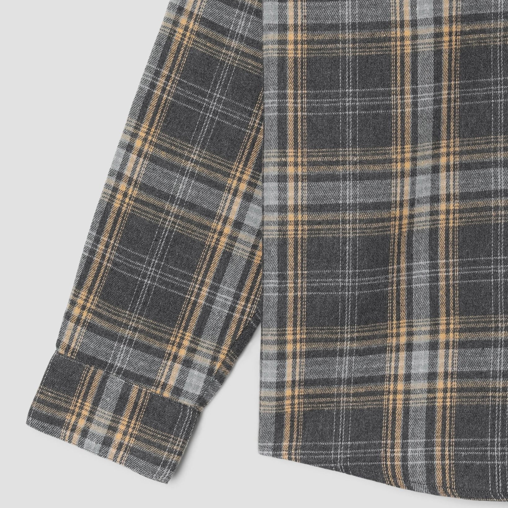 Stan Ray Flannel Shirt Charcoal - Steranko Clothing Manchester