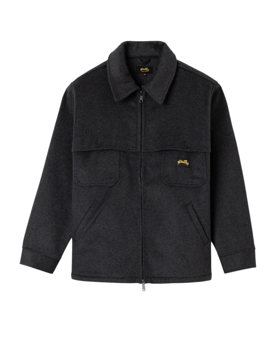 Stan Ray Mackinaw Jacket Charcoal - Steranko Clothing Manchester