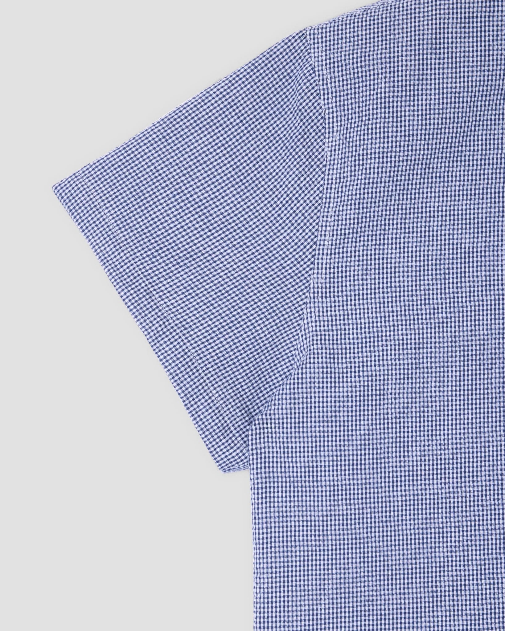 Stan Ray S/S Flannel Shirt Blue Gingham - Steranko Clothing Manchester