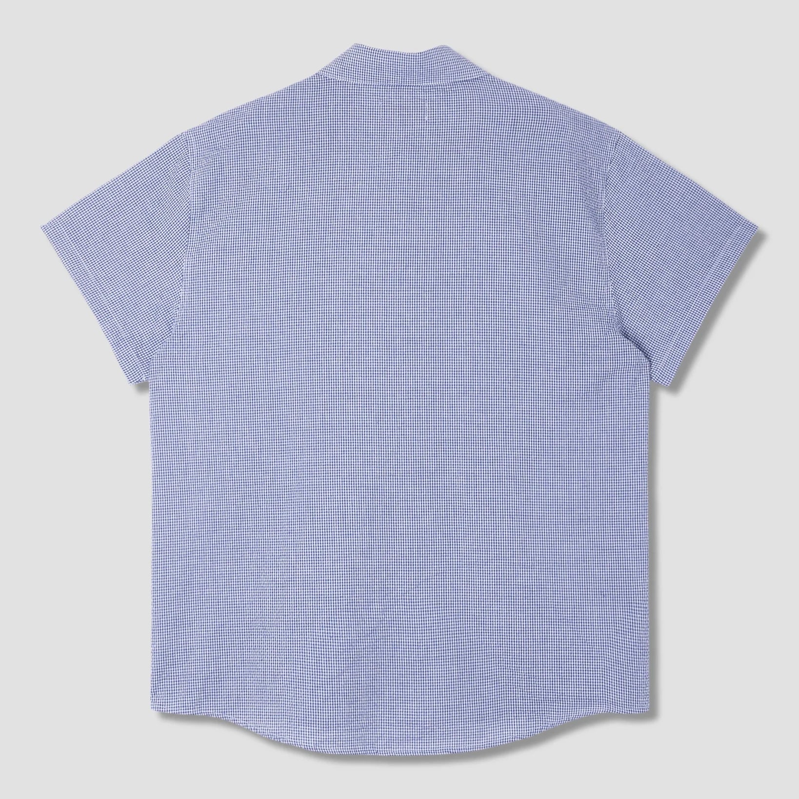 Stan Ray S/S Flannel Shirt Blue Gingham - Steranko Clothing Manchester