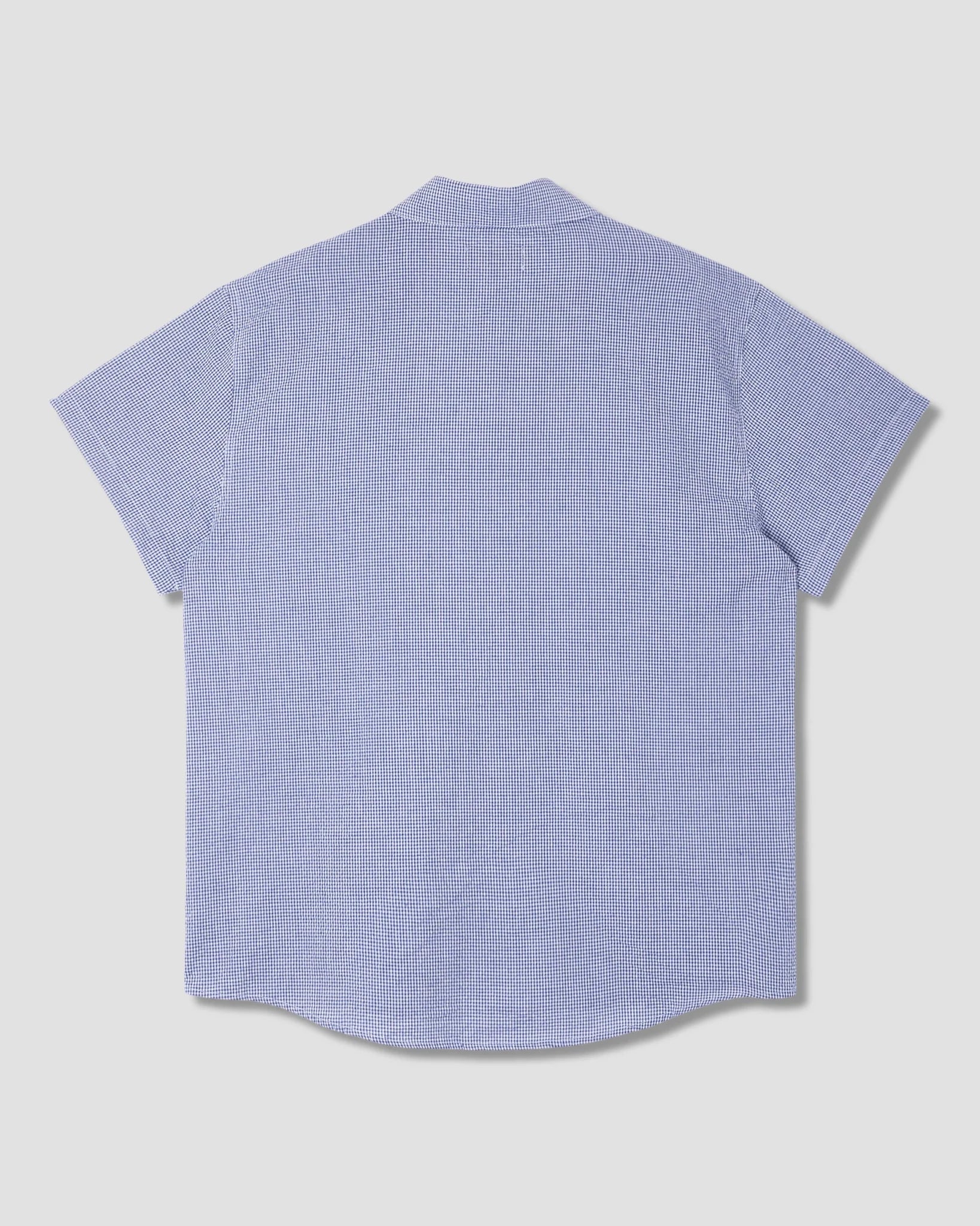 Stan Ray S/S Flannel Shirt Blue Gingham - Steranko Clothing Manchester