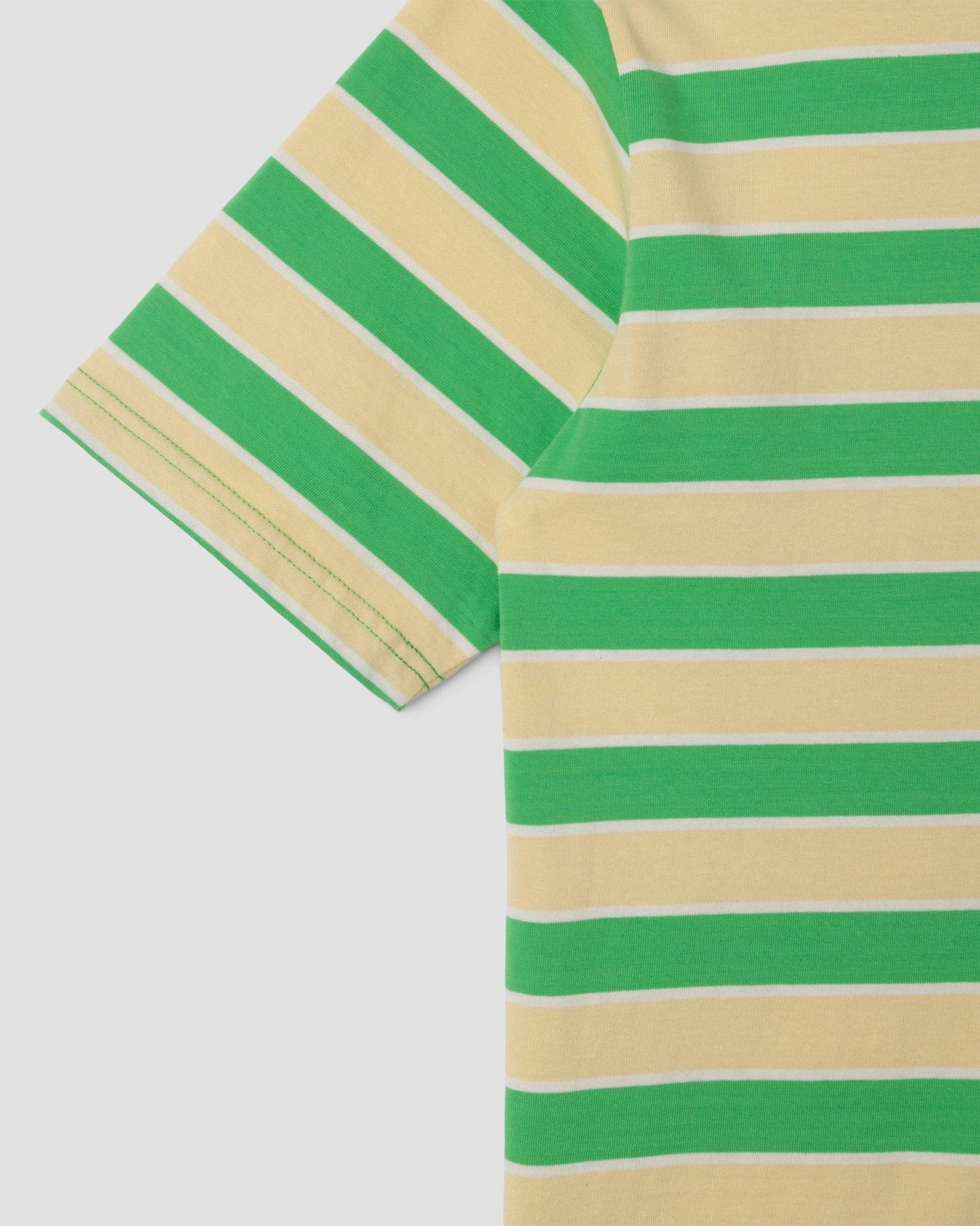 Stan Ray Stripe T-Shirt Island Green Sunlight - Steranko Clothing Manchester