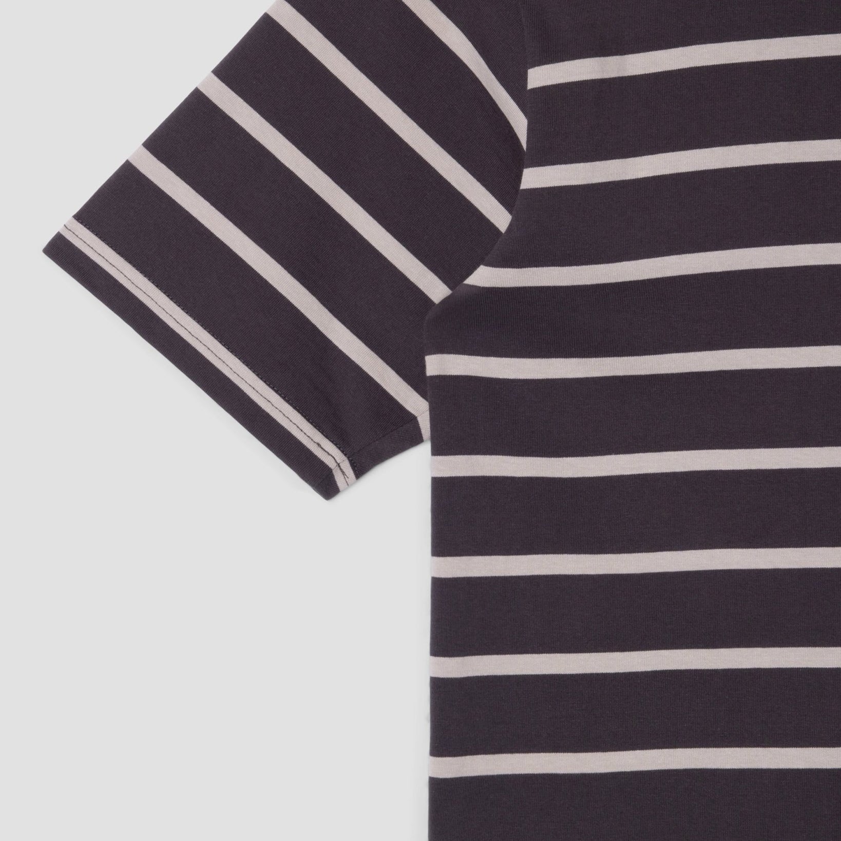 Stan Ray Stripe T-Shirt Raven Eucalyptus - Steranko Clothing Manchester