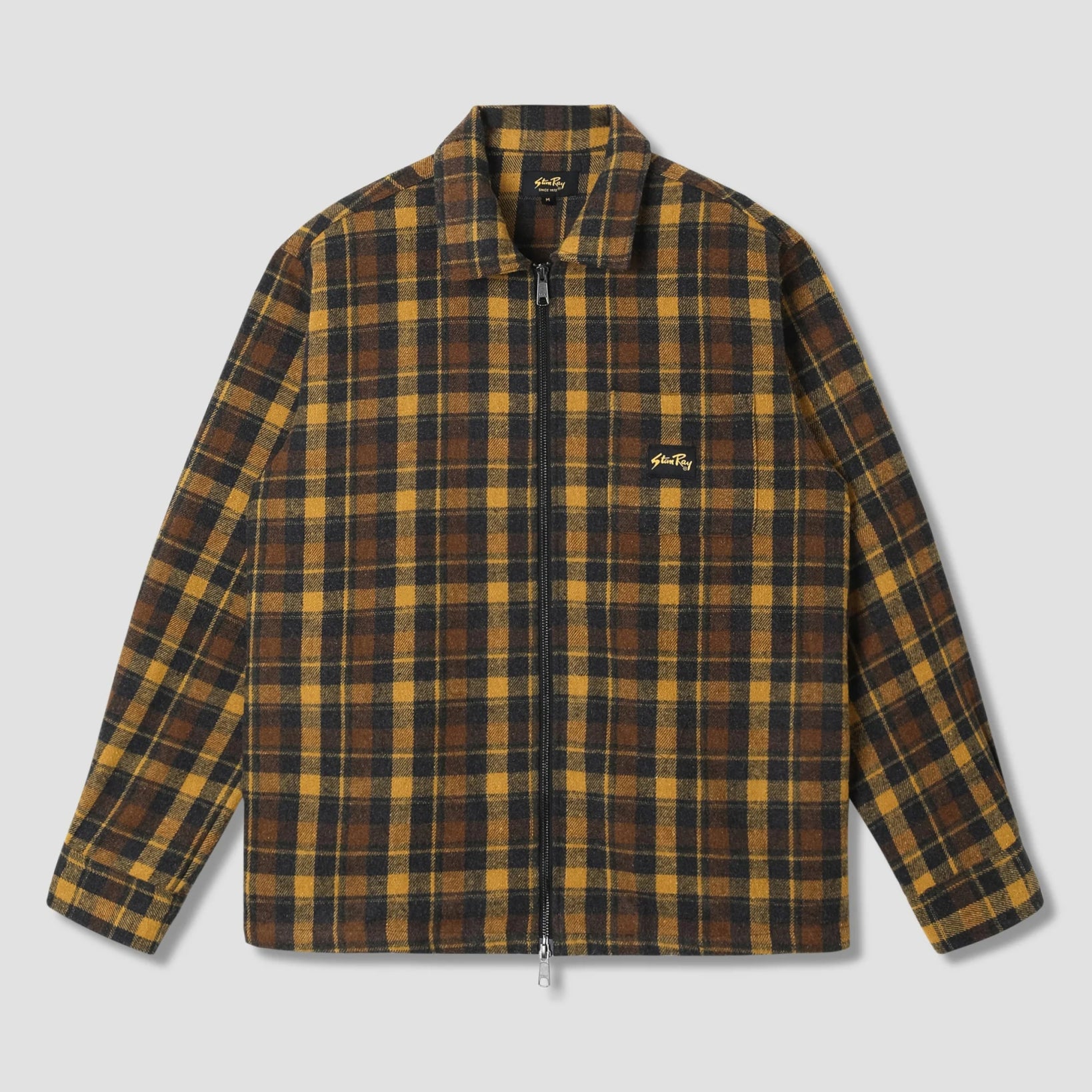 Stan Ray Zip Shirt Acorn Plaid - Steranko Clothing Manchester