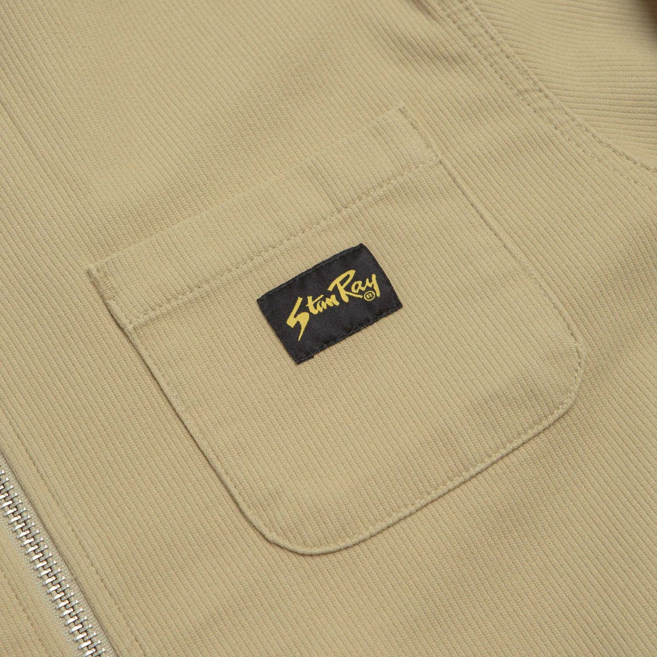 Stan Ray Zip Shirt Eucalyptus Bedford Cord - Steranko Clothing Manchester