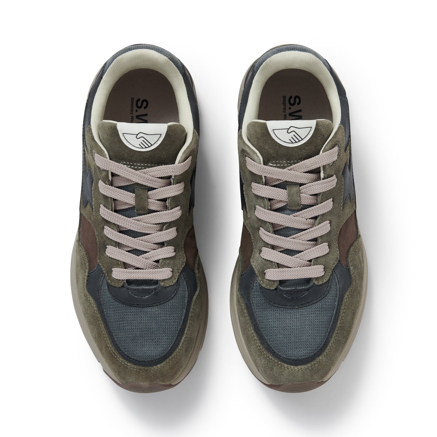 Stepney Workers Club Amiel S - Strike Geo - Merged Woodland - Steranko Clothing Manchester