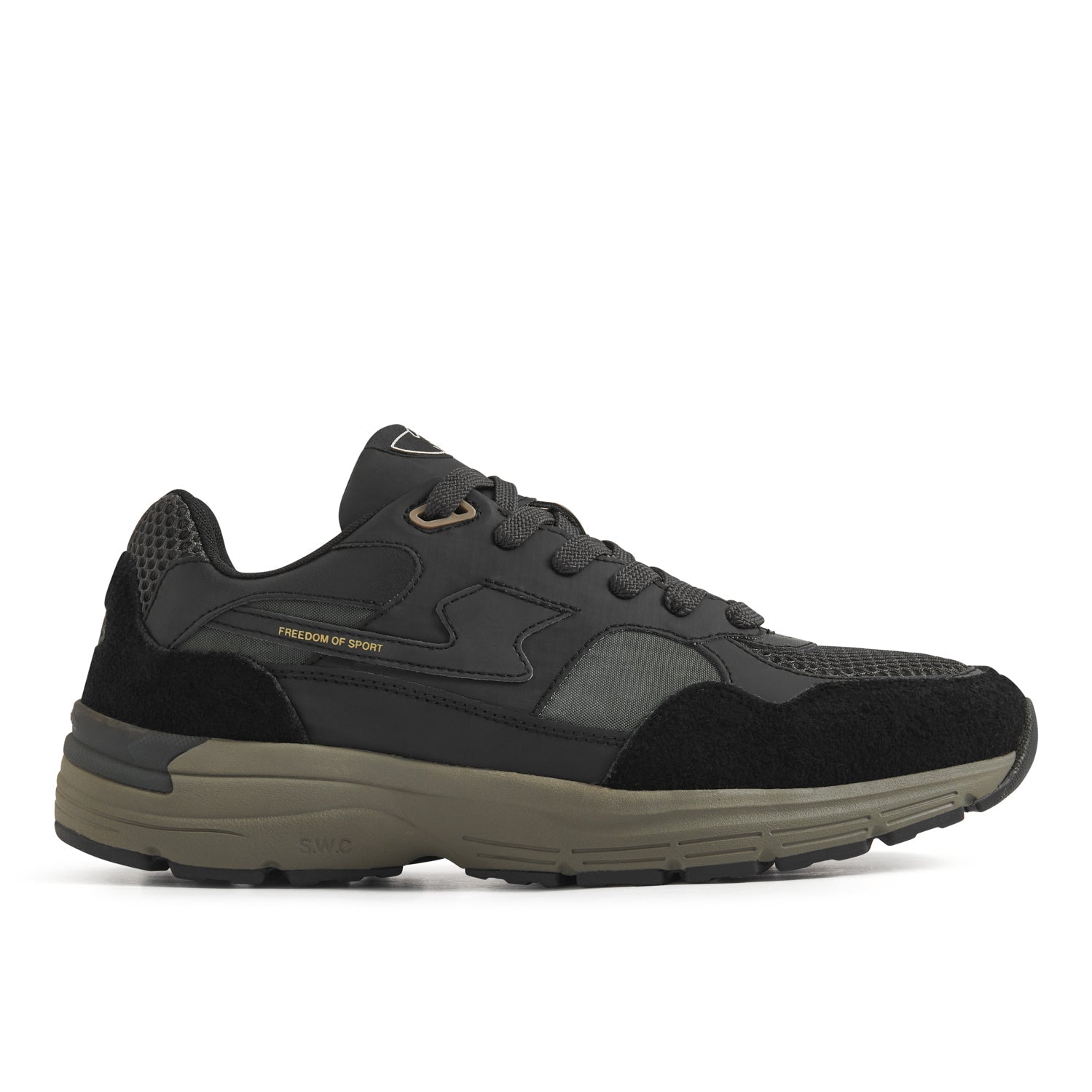 Stepney Workers Club Amiel S - Strike Tech Mix II Black / Black - Steranko Clothing Manchester