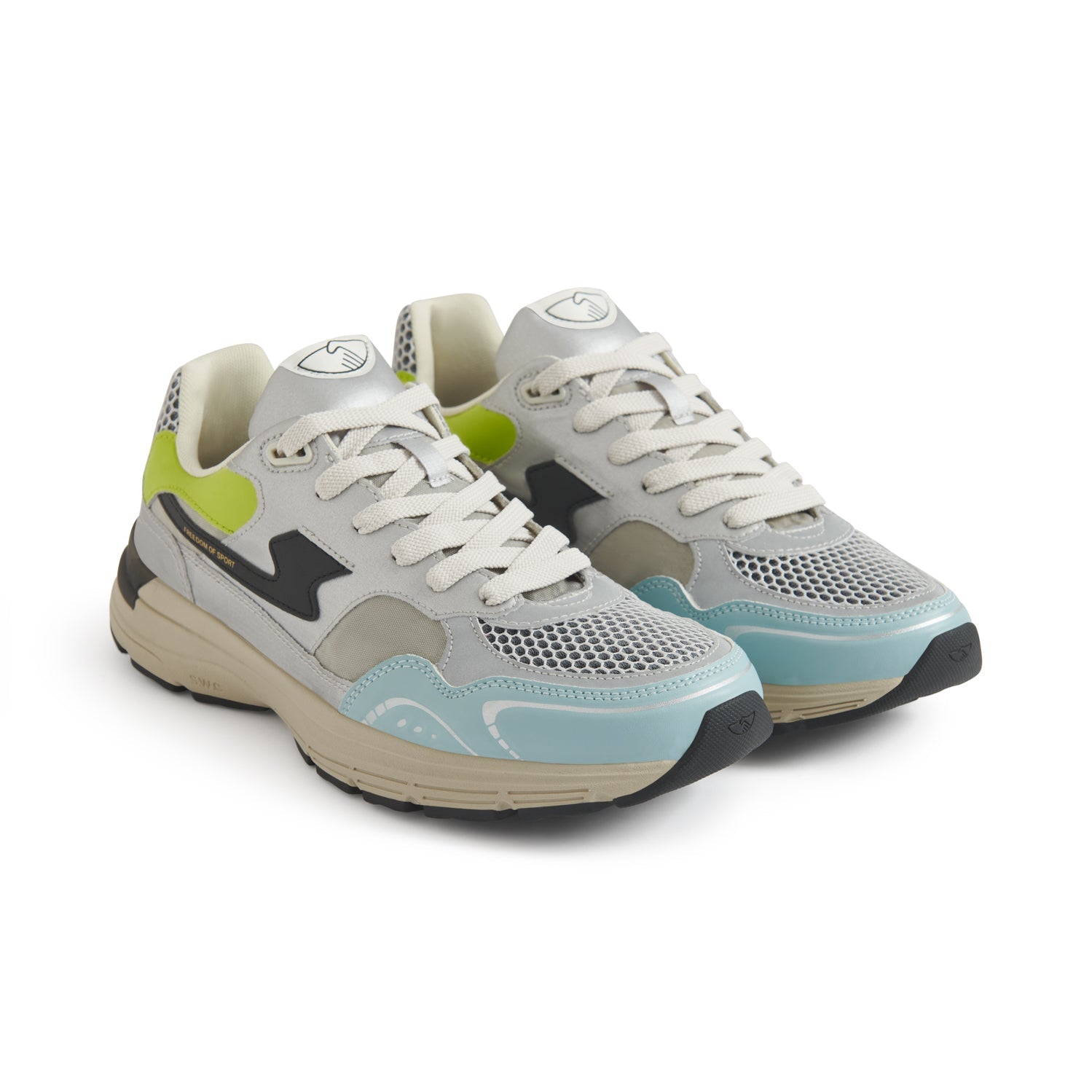 Stepney Workers Club Amiel S - Strike Tech Mix II Silver / Blue - Steranko Clothing Manchester