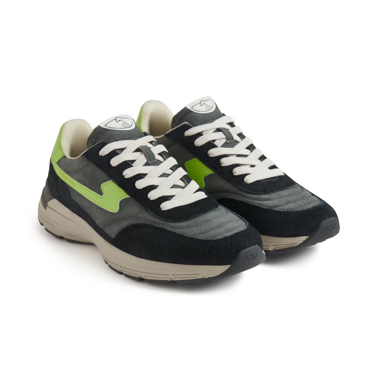 Stepney Workers Club Osier S - Strike Geo - Merged Asphalt Lime - Steranko Clothing Manchester