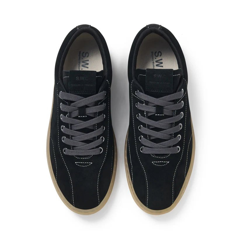 Stepney Workers Club Surma Suede Black - Steranko Clothing Manchester