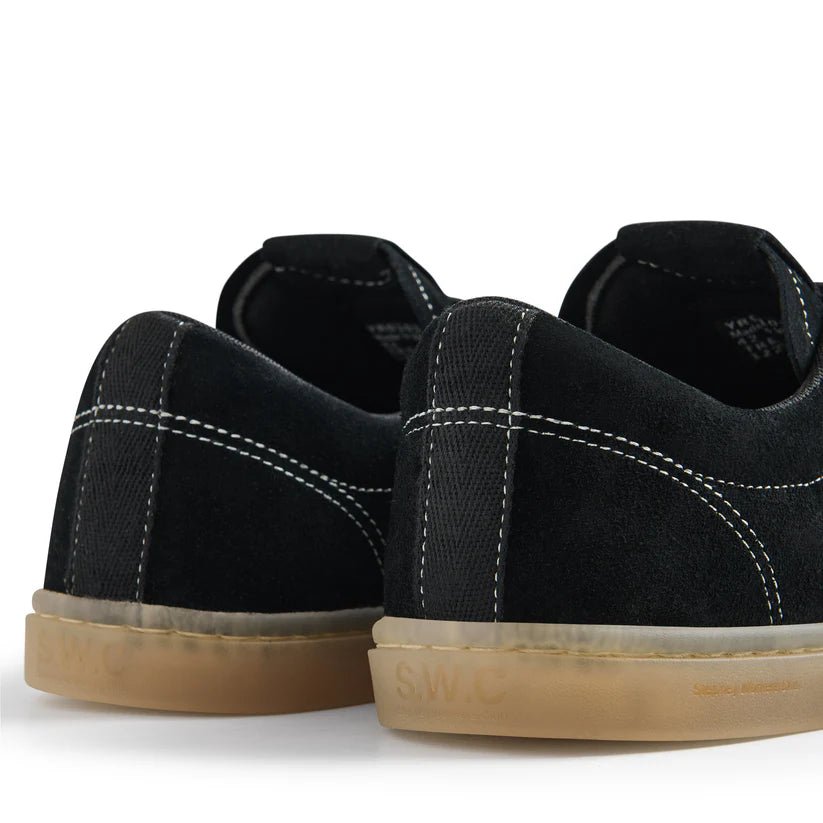 Stepney Workers Club Surma Suede Black - Steranko Clothing Manchester