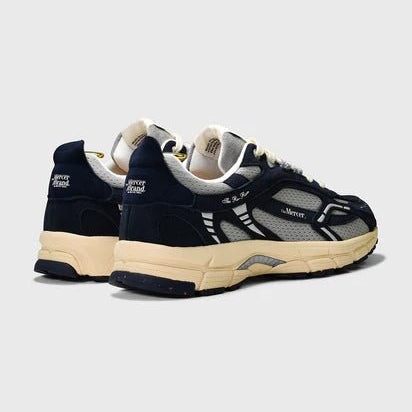 The Mercer Brand Re - Run Vintage Suede Navy - Steranko Clothing Manchester