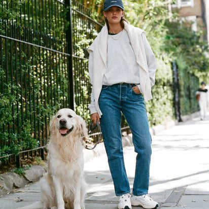 The Mercer Brand Re - Run Vintage White Blue - Steranko Clothing Manchester