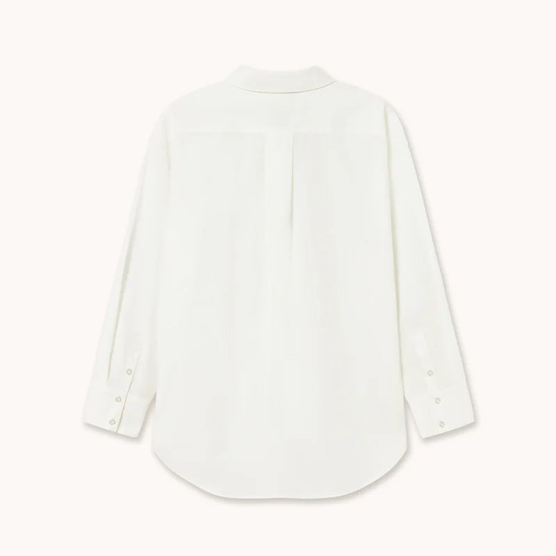 The Tiny Big Sister Bow Neck Shirt Off White - Steranko Clothing Manchester