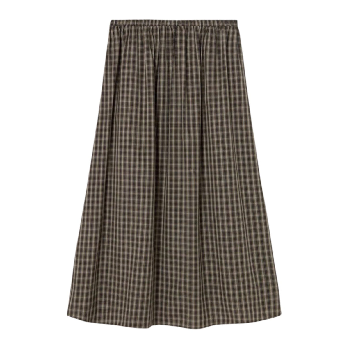 The Tiny Big Sister Check Elasticated Skirt Navy - Steranko Clothing Manchester