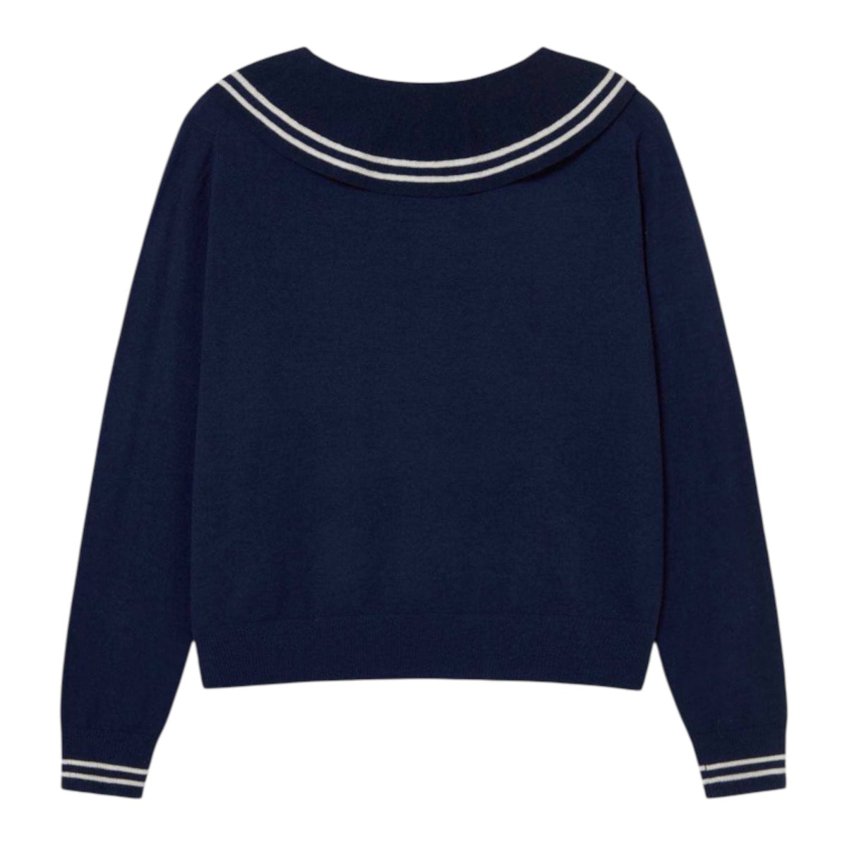 The Tiny Big Sister Sailor Polo Navy - Steranko Clothing Manchester