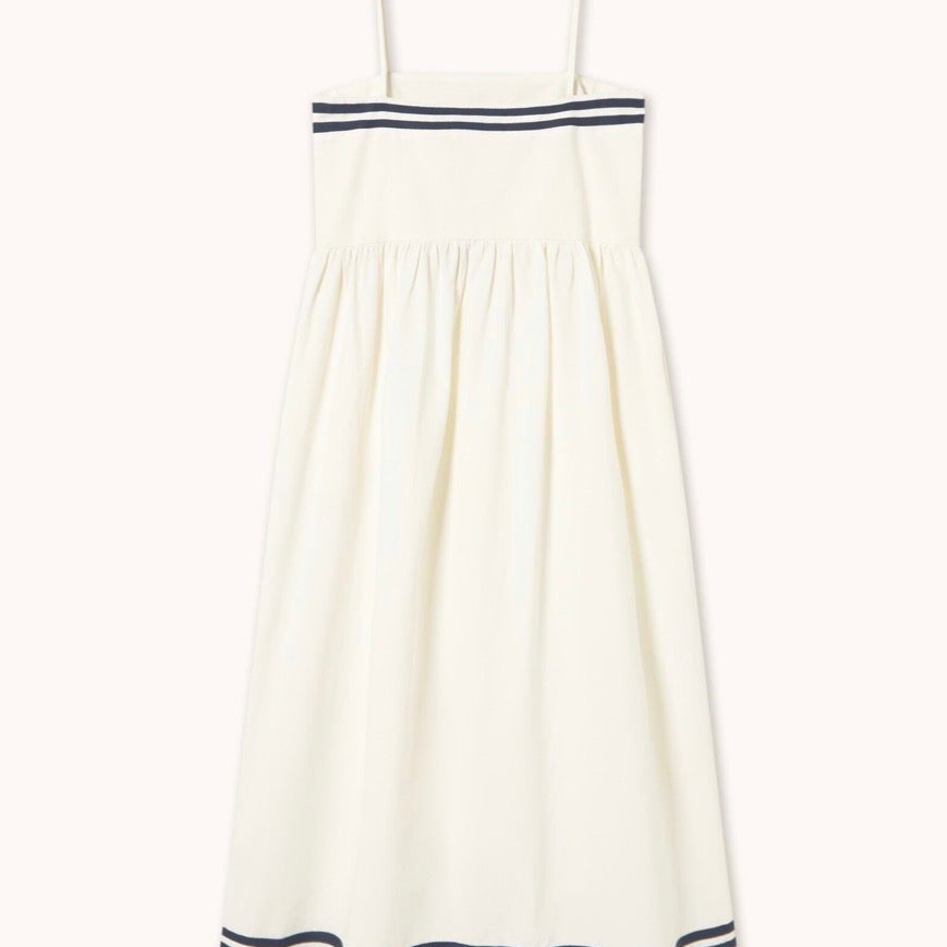The Tiny Big Sister Straps Dress Off White - Steranko Clothing Manchester